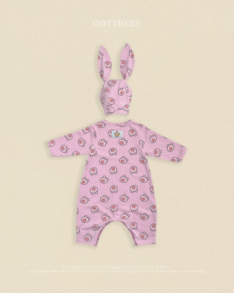 Little Foxx – Little Farm Bodysuit + Bonnet Set