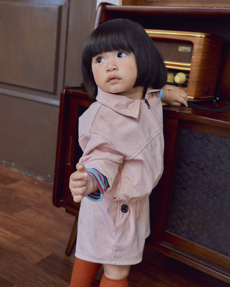 Little Foxx – Brownie Suede Jacket