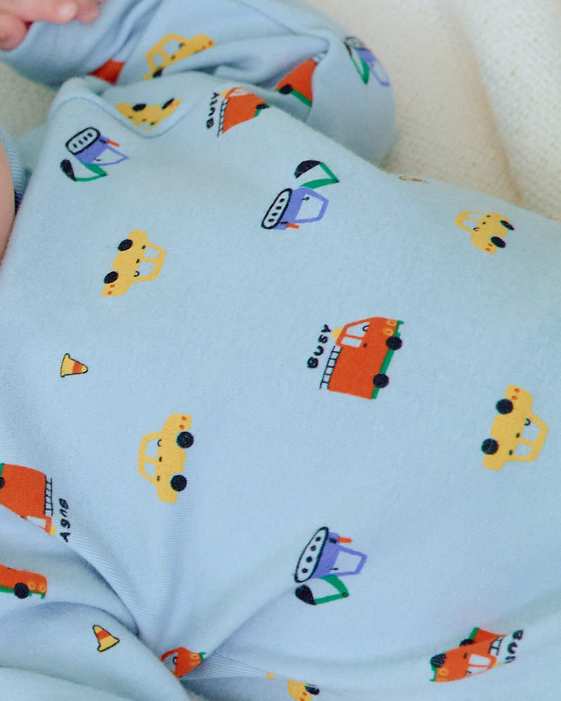 Car Bodysuit + Bonnet Set (Bebe)