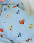 Car Bodysuit + Bonnet Set (Bebe)