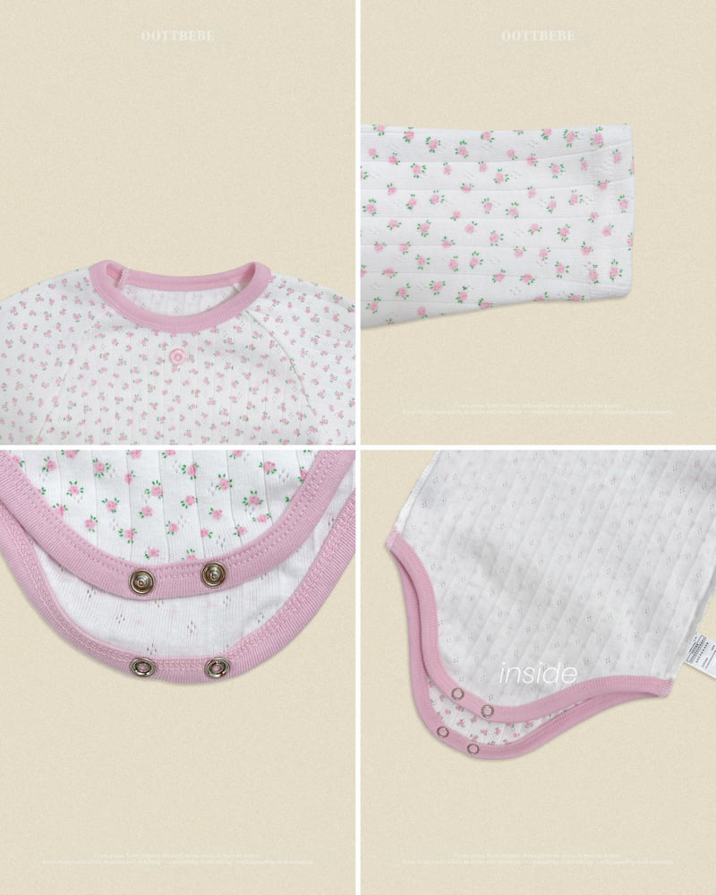 Coco Flower Bodysuit (Bebe)