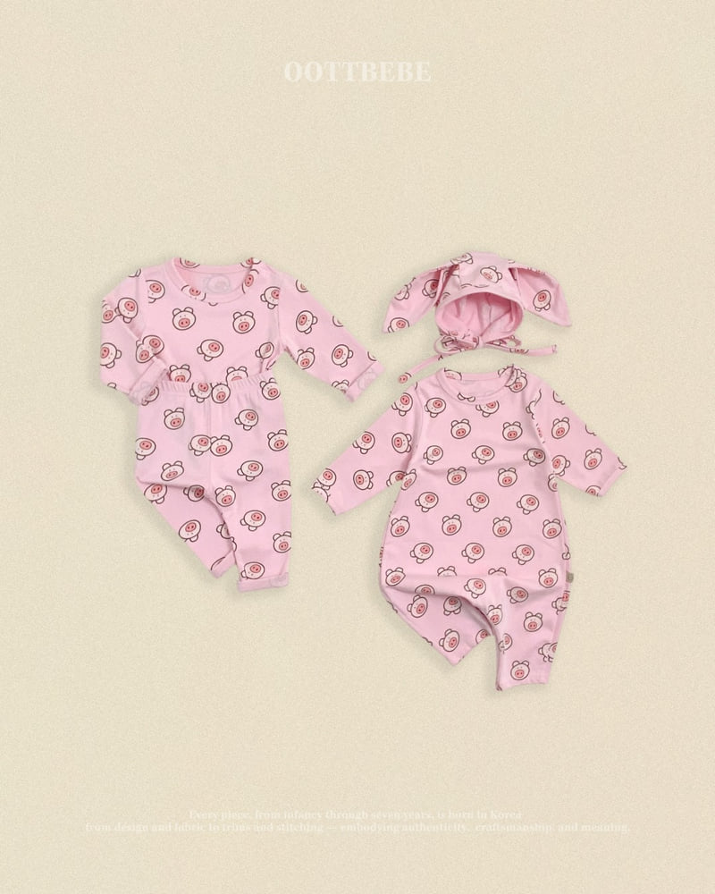 Little Foxx – Little Farm Bodysuit + Bonnet Set