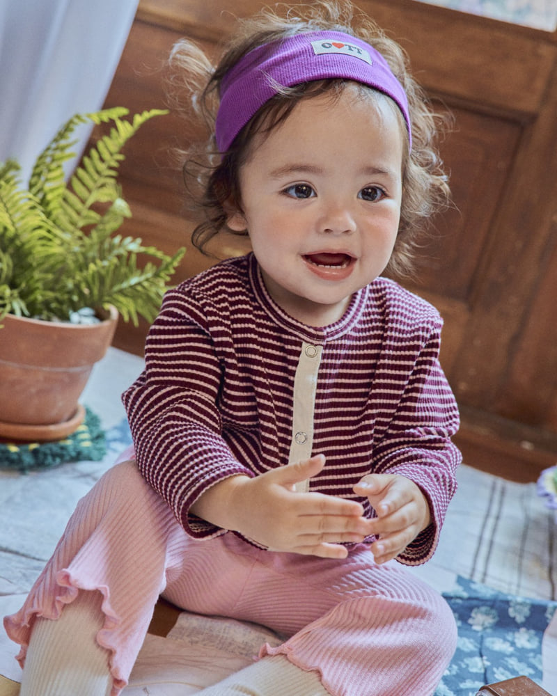 Little Foxx – Chocolat Ribbed Cardigan