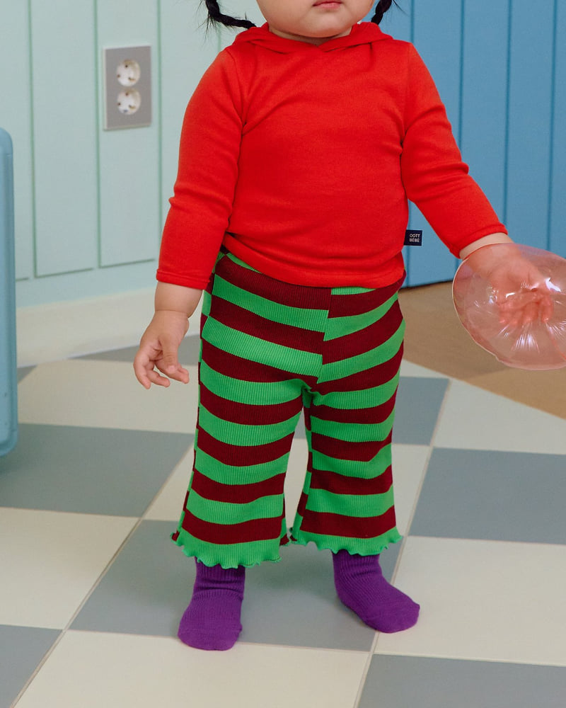 Kitsch Pop Ribbed Bootcut Pants