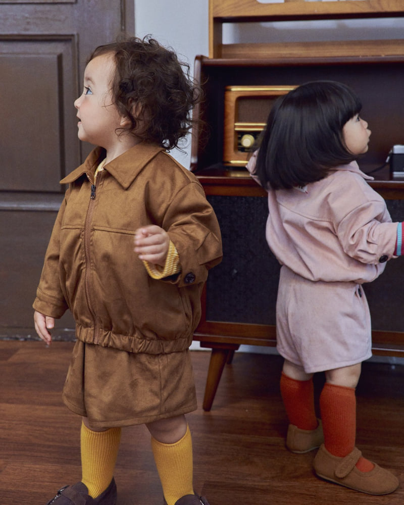 Little Foxx – Brownie Suede Jacket
