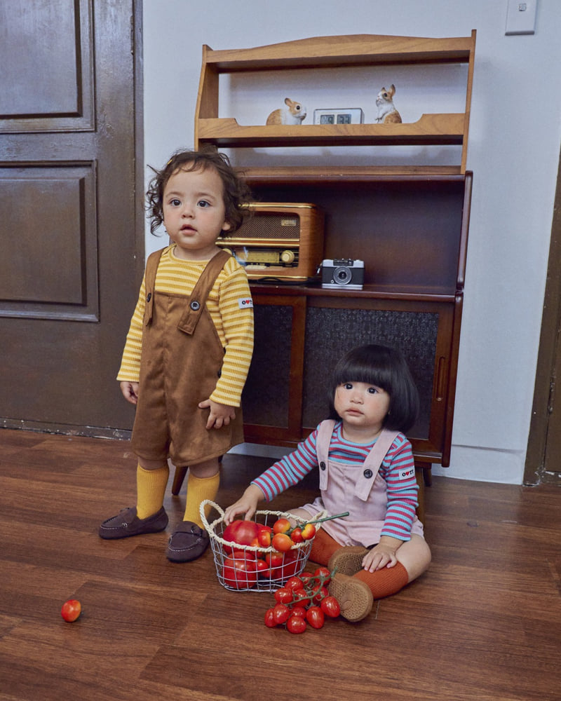 Little Foxx – Brownie Short Overalls