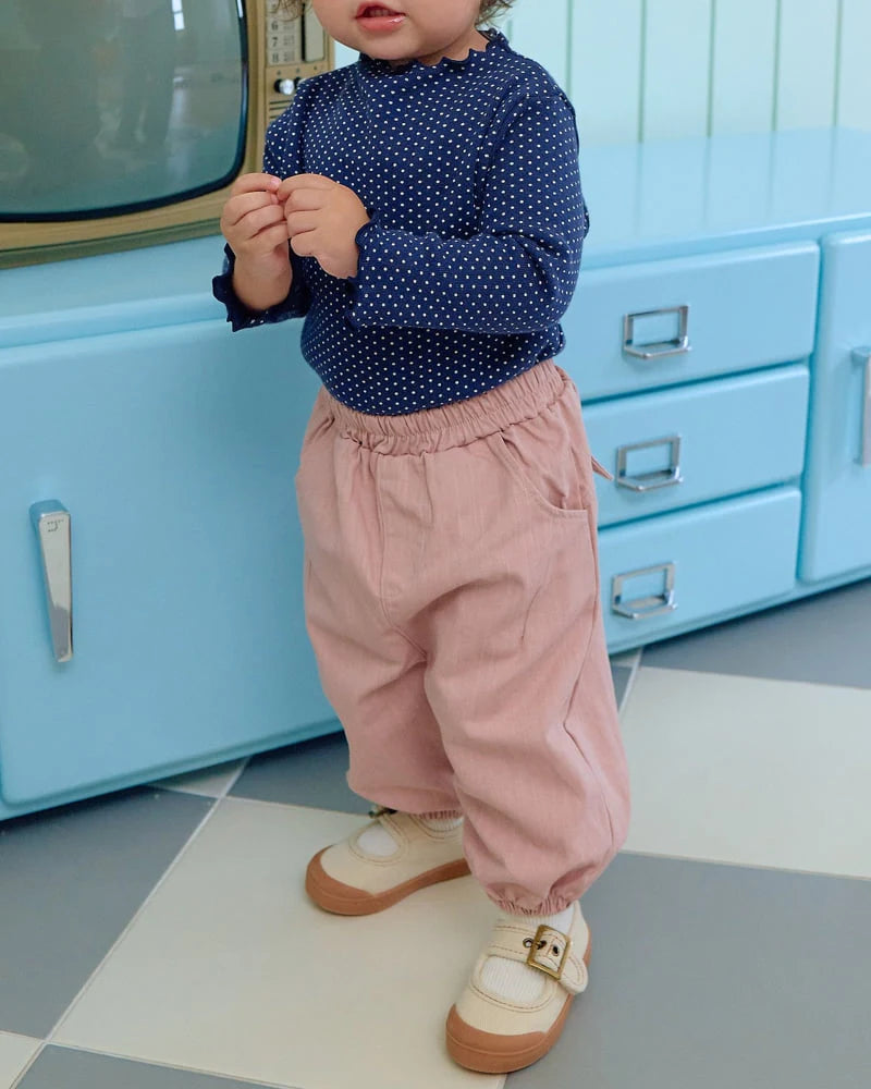Hip Slub Pants