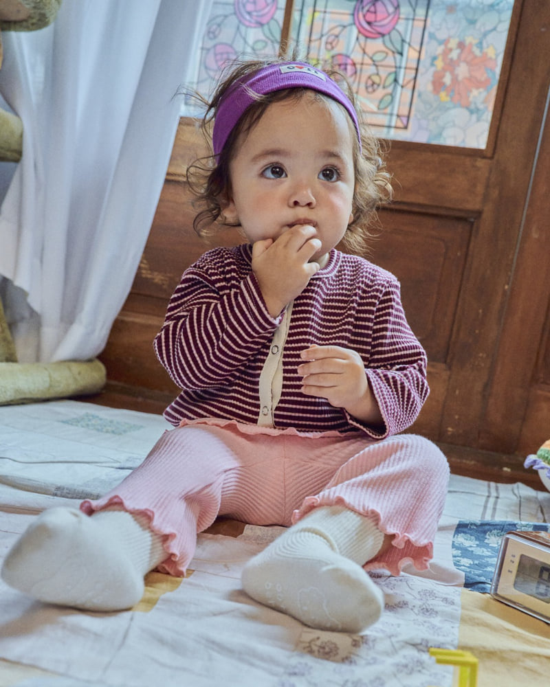 Little Foxx – Chocolat Ribbed Cardigan