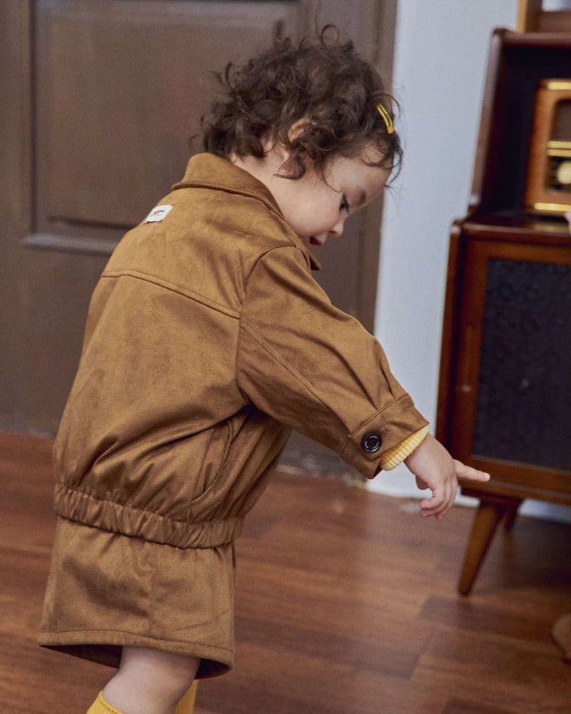 Little Foxx – Brownie Suede Jacket