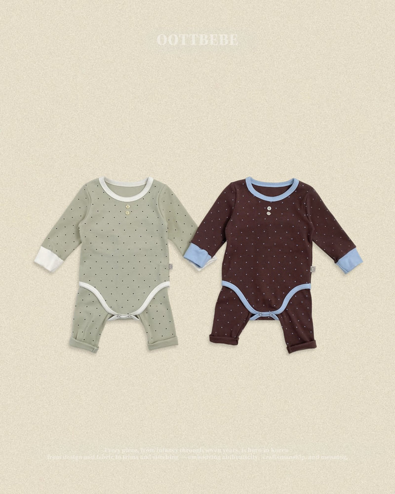 Chou Chou Dot Bodysuit (Bebe)