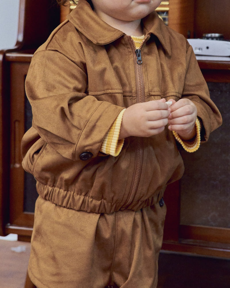 Little Foxx – Brownie Suede Jacket