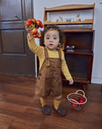 Little Foxx – Brownie Short Overalls
