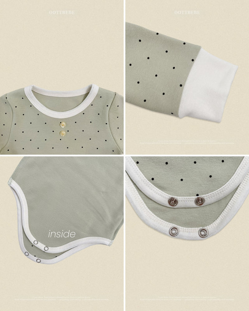 Chou Chou Dot Bodysuit (Bebe)