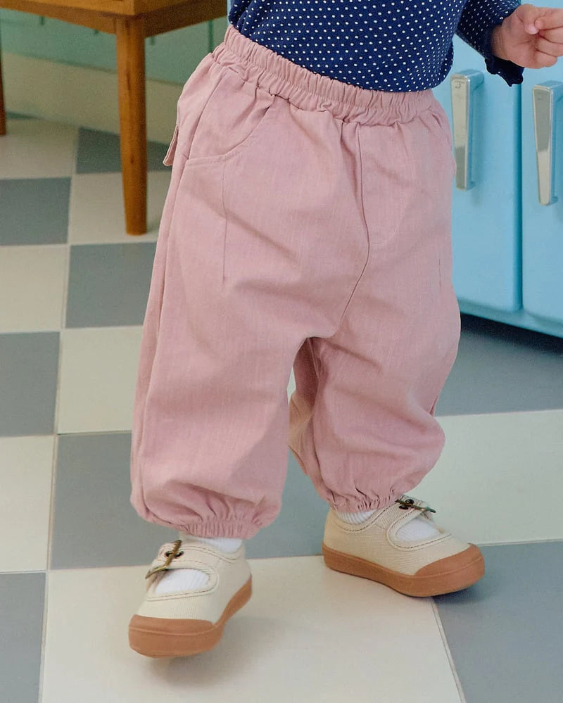 Hip Slub Pants