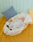 Petit Heart Full Bodysuit + Bonnet Set (Bebe)
