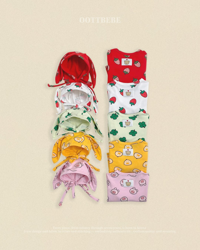 Little Foxx – Little Farm Bodysuit + Bonnet Set