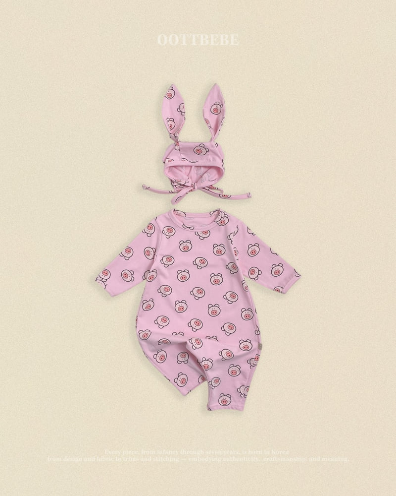 Little Foxx – Little Farm Bodysuit + Bonnet Set