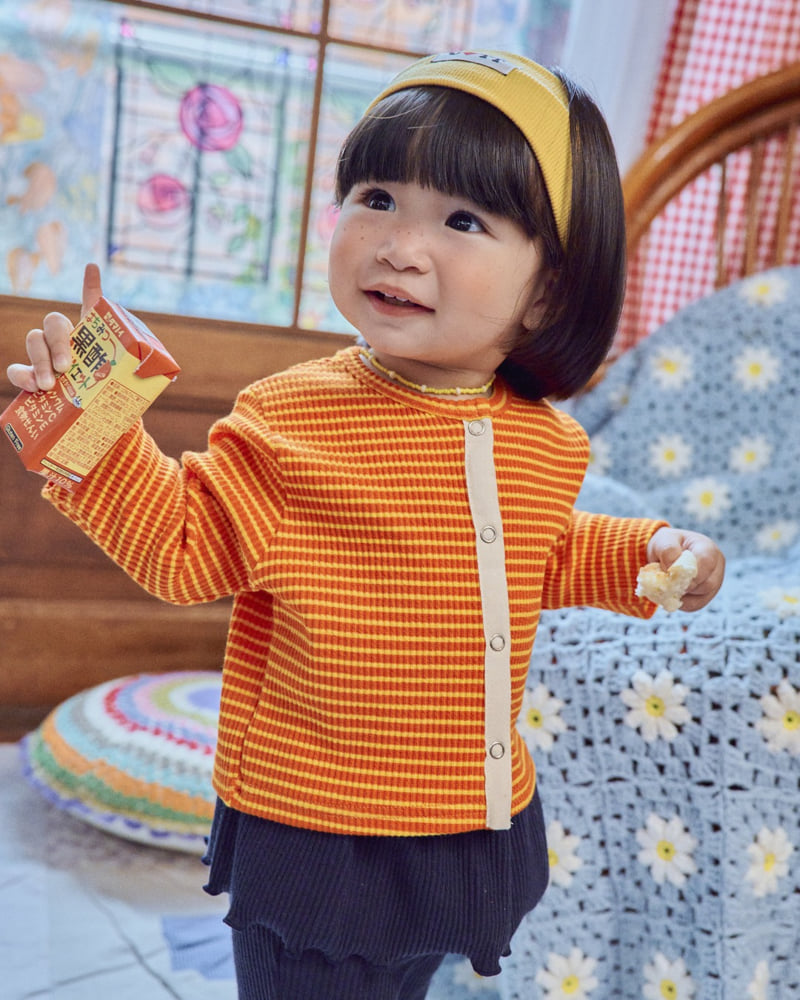 Little Foxx – Chocolat Ribbed Cardigan