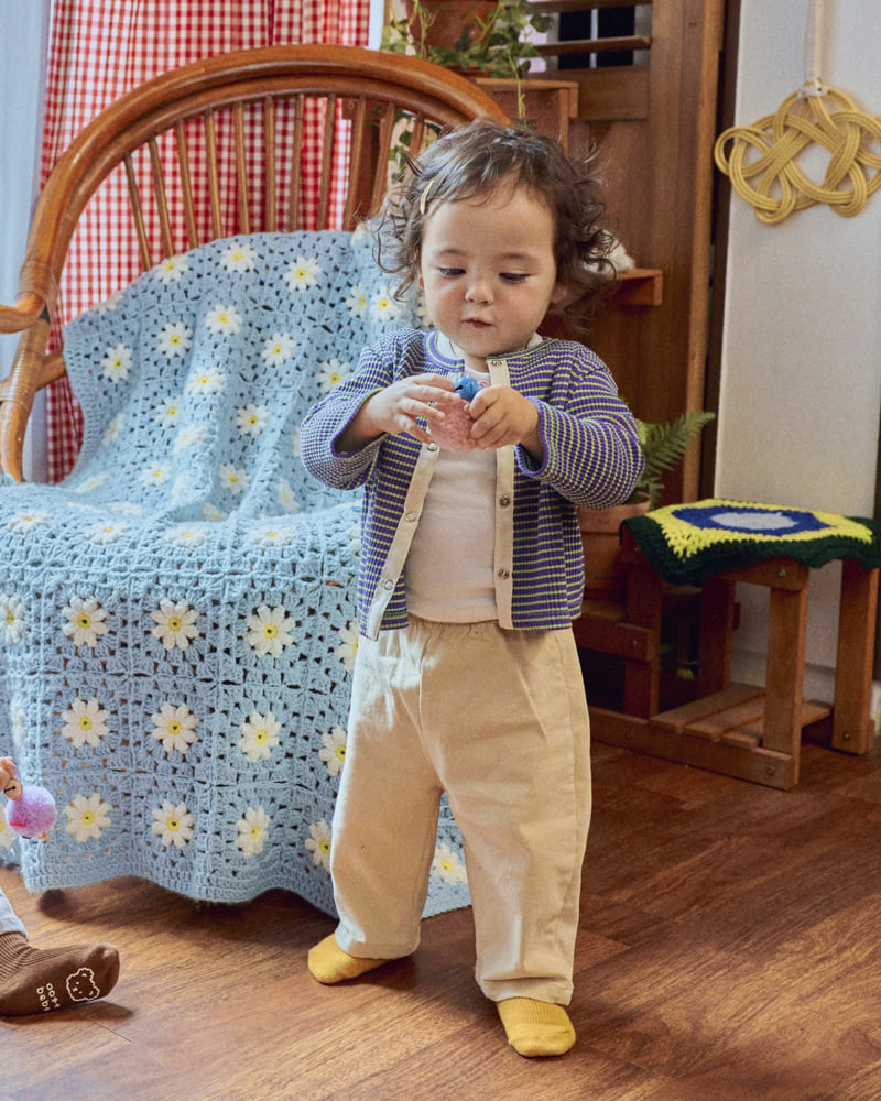 Little Foxx – Chocolat Ribbed Cardigan