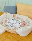 Petit Heart Full Bodysuit + Bonnet Set (Bebe)