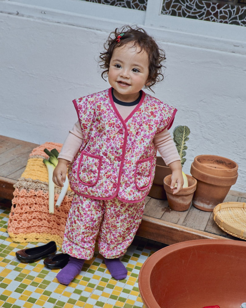 Little Foxx – Grandma Kimjang Top &amp; Bottom Set