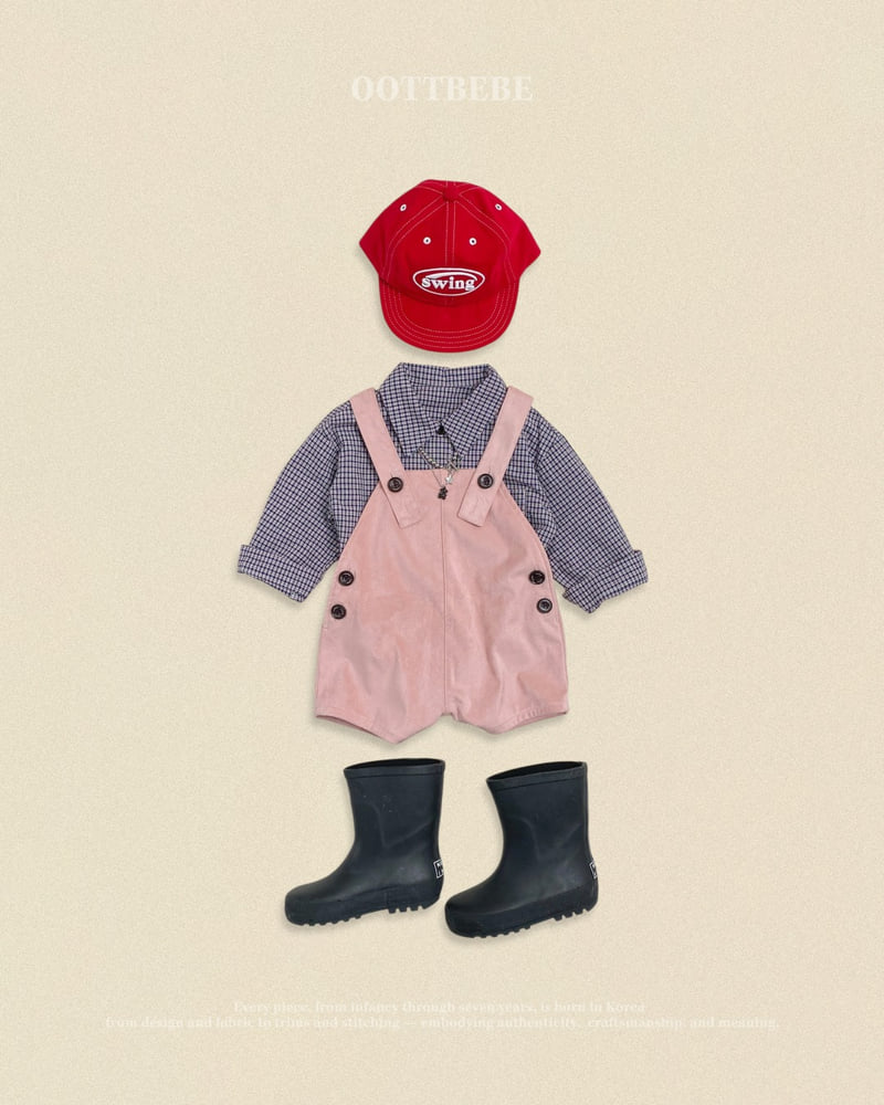 Little Foxx – Cappuccino Check Shirt
