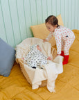 Petit Heart Full Bodysuit + Bonnet Set (Bebe)