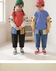 Little Foxx – Glasses Tiger Colorblock Tee