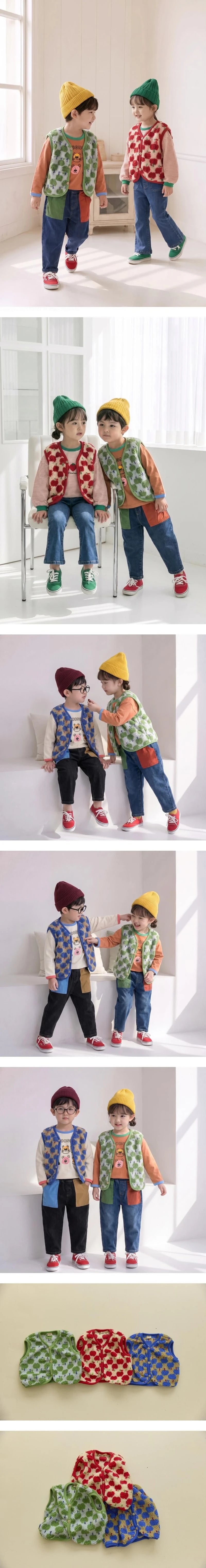 Little Foxx – Apple Tumble Vest