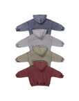 Little Foxx – Stone Half Hooded Zip-up