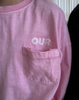 Little Foxx – Pigment-dyed Logo Pocket Tee