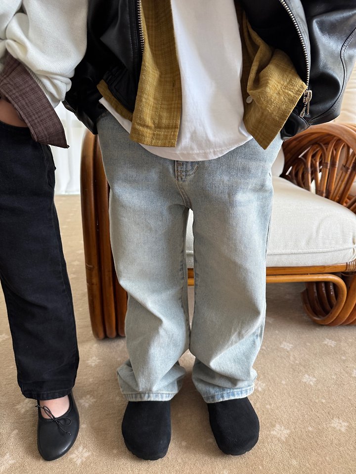 Little Foxx – Aka Wide Denim Pants
