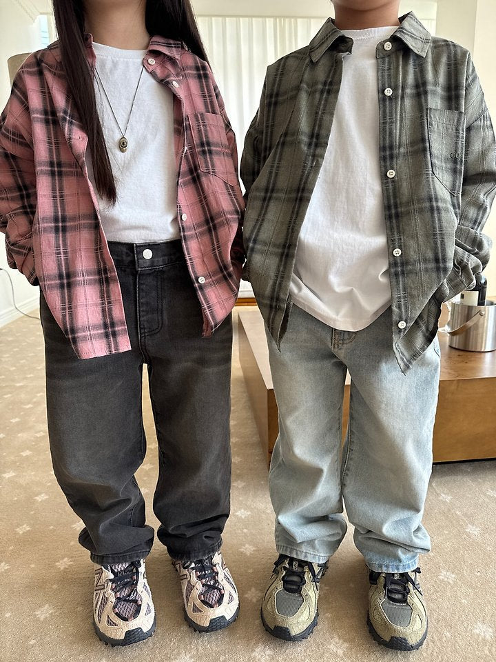 Little Foxx – Harbor Check Shirt