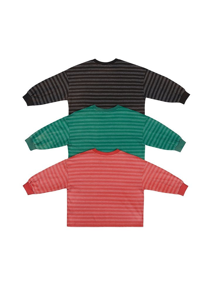 Little Foxx – Faded Striped Tee