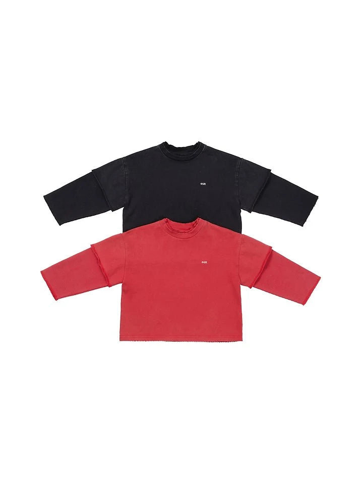 Little Foxx – Waffle Layered Tee
