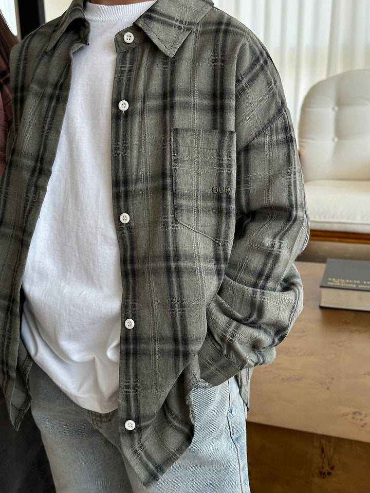 Little Foxx – Harbor Check Shirt