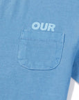 Little Foxx – Pigment-dyed Logo Pocket Tee