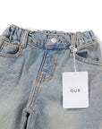 Little Foxx – Aka Wide Denim Pants