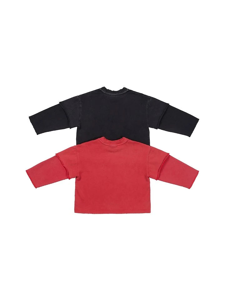 Little Foxx – Waffle Layered Tee