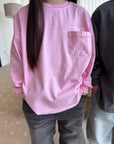 Little Foxx – Pigment-dyed Logo Pocket Tee
