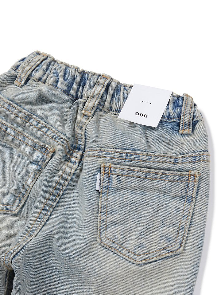 Little Foxx – Aka Wide Denim Pants