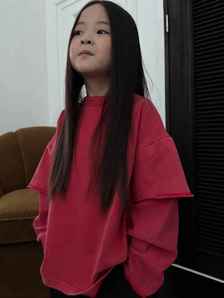 Little Foxx – Waffle Layered Tee