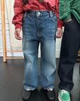 Little Foxx – Fall Wide Denim Pants