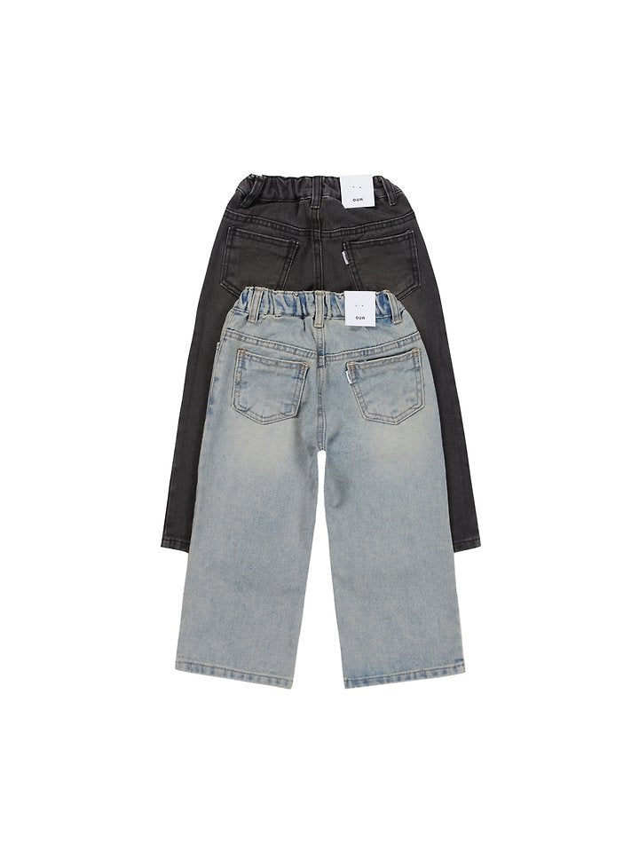Little Foxx – Aka Wide Denim Pants