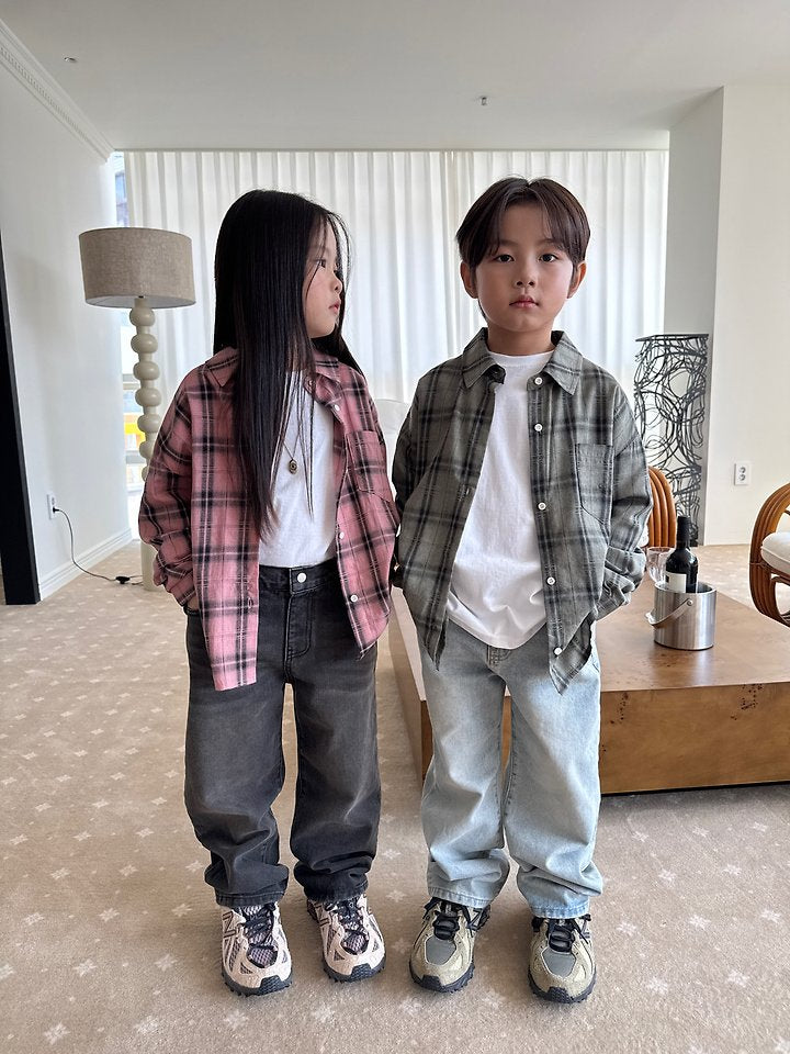 Little Foxx – Harbor Check Shirt