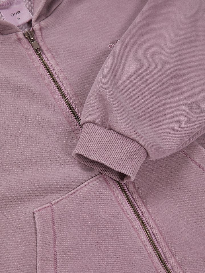 Little Foxx – Work Pigment Hooded Zip-up