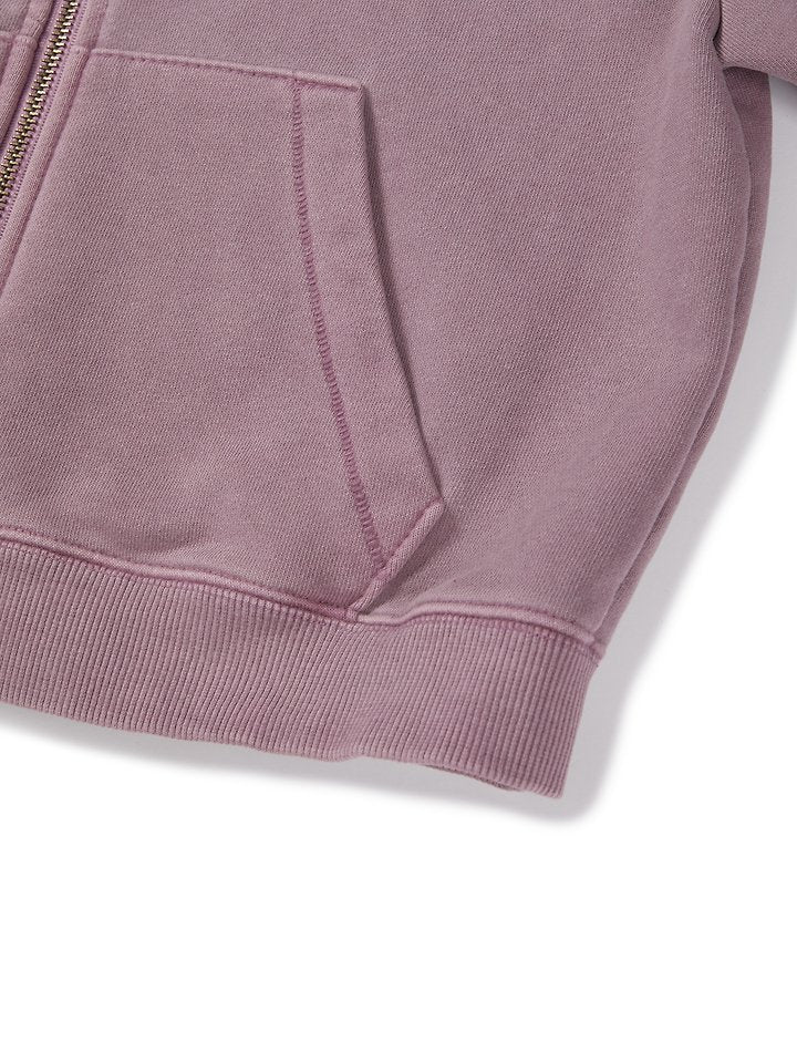 Little Foxx – Work Pigment Hooded Zip-up