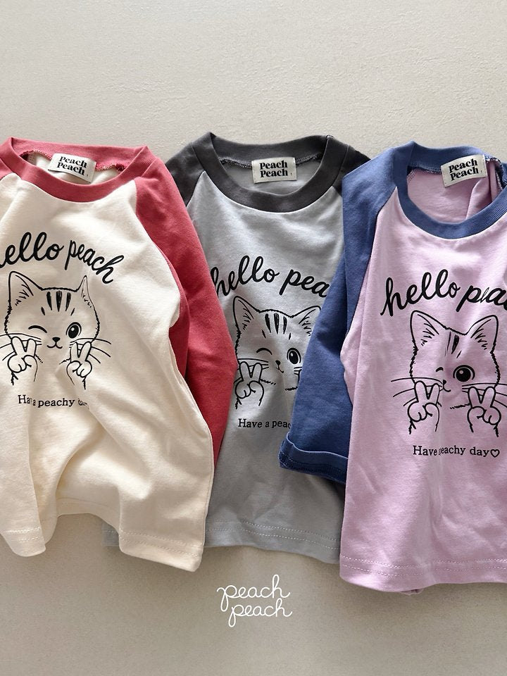 Little Foxx – Hello Peach Tee