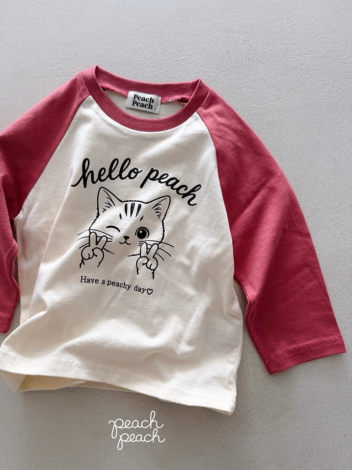 Little Foxx – Hello Peach Tee