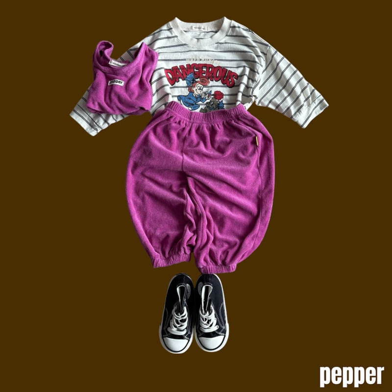 Bulldog Striped Tee